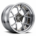 RS-GP03 CUSTOM FORGED FIVE SPOKES 3 PIECE WHEEL