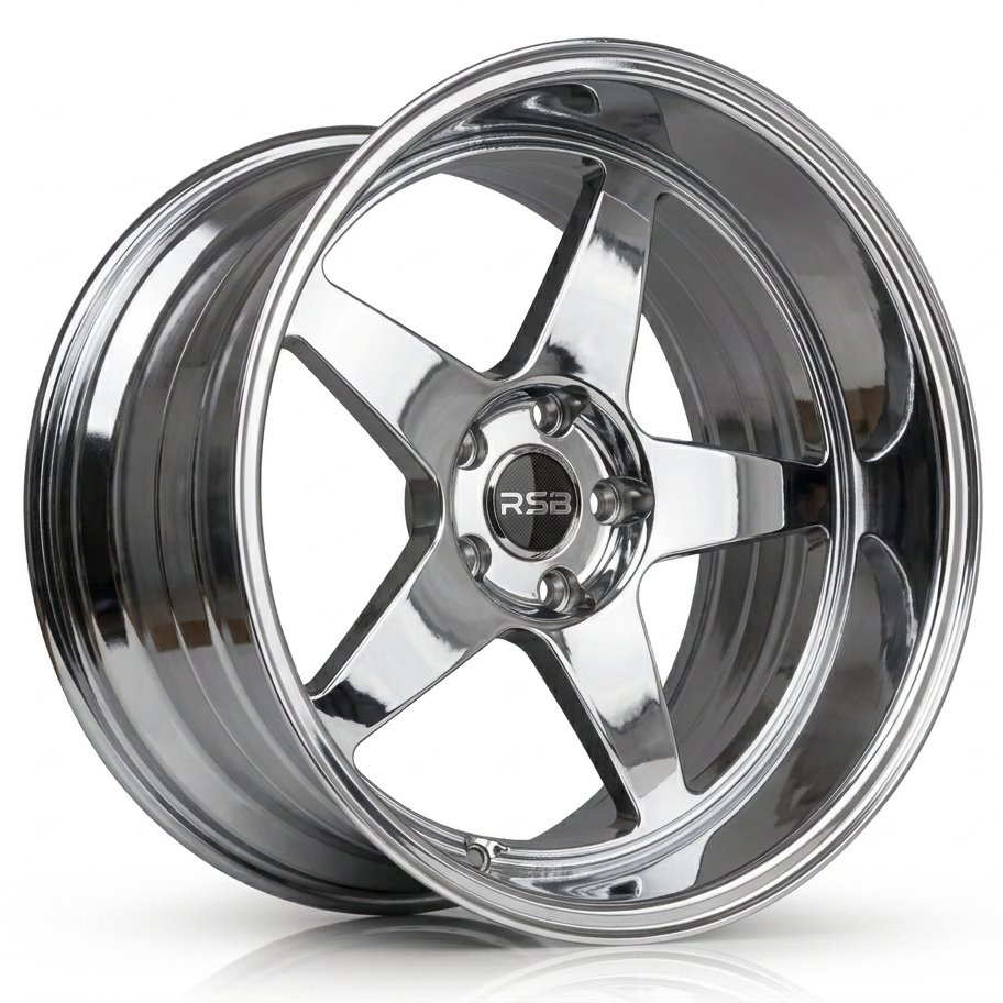 RS-DS01 CUSTOM FORGED FIVE SPOKES TWO PIECE WHEEL