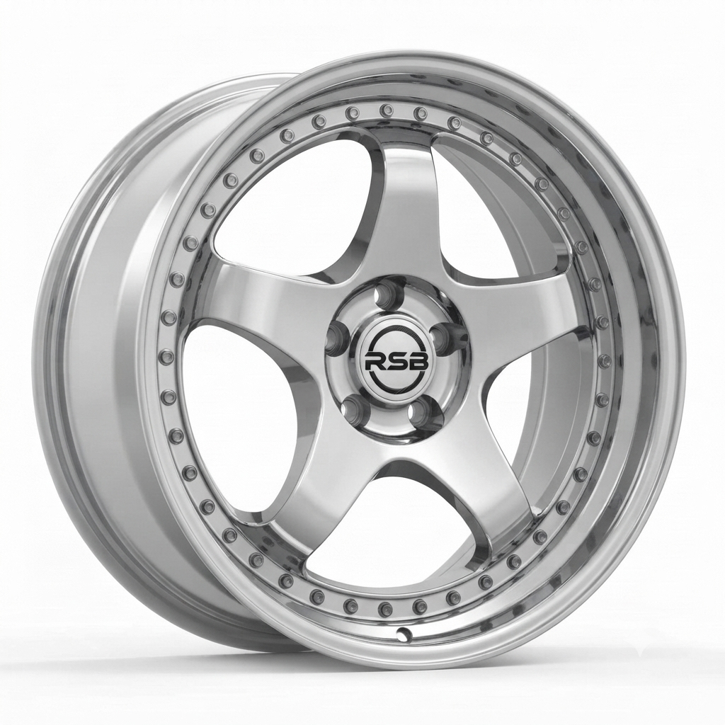 RS-DS32 CUSTOM FORGED FIVE SPOKES TWO PIECE WHEEL