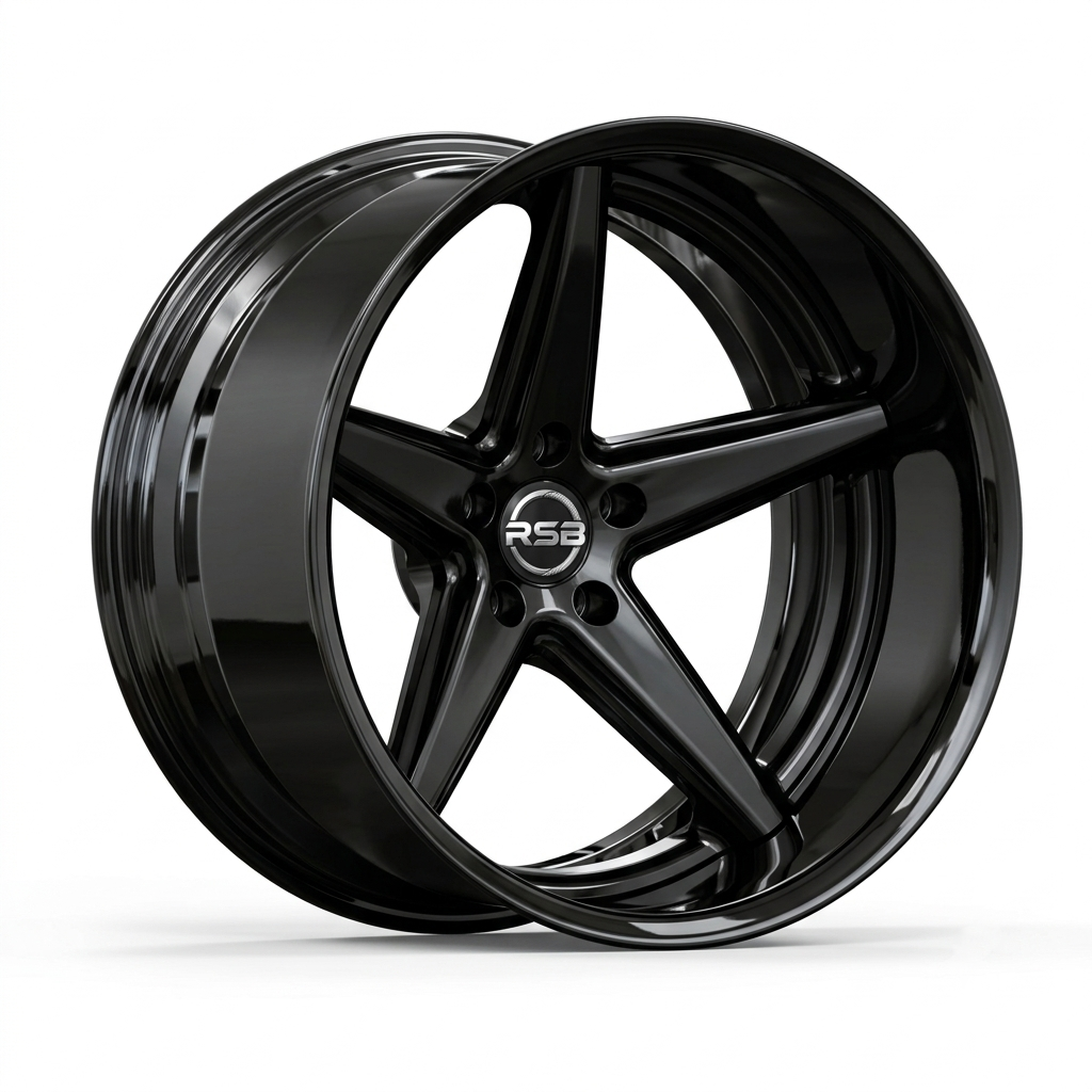 RS-DS57 CUSTOM FORGED FIVE SPOKES TWO PIECE WHEEL
