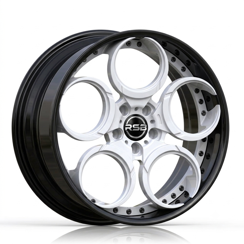 RS-DS71 CUSTOM FORGED FIVE SPOKES TWO PIECE WHEEL
