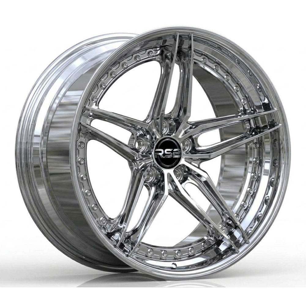 RS-DS14 CUSTOM FORGED FIVE SPOKES TWO PIECE WHEEL