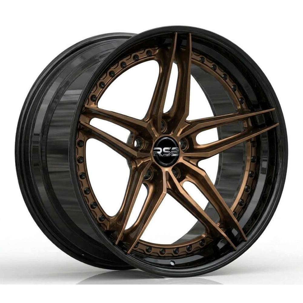RS-DS14 CUSTOM FORGED FIVE SPOKES TWO PIECE WHEEL
