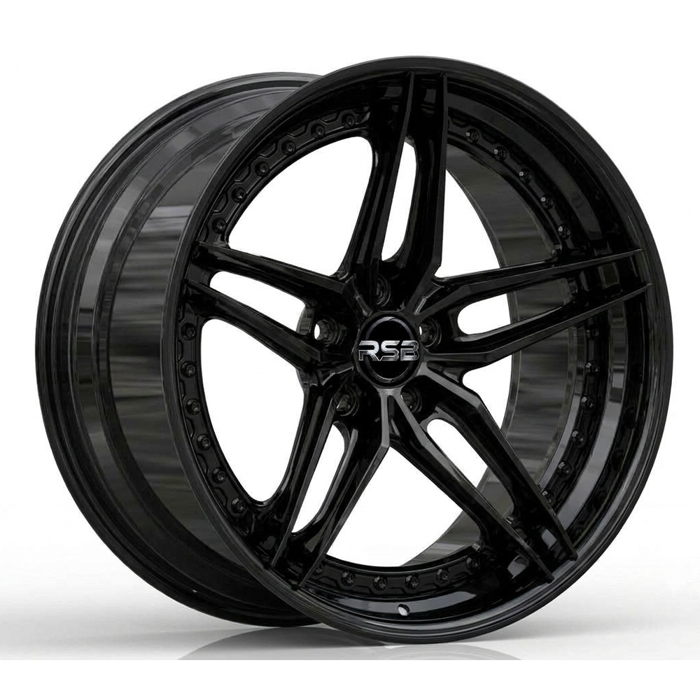 RS-DS14 CUSTOM FORGED FIVE SPOKES TWO PIECE WHEEL