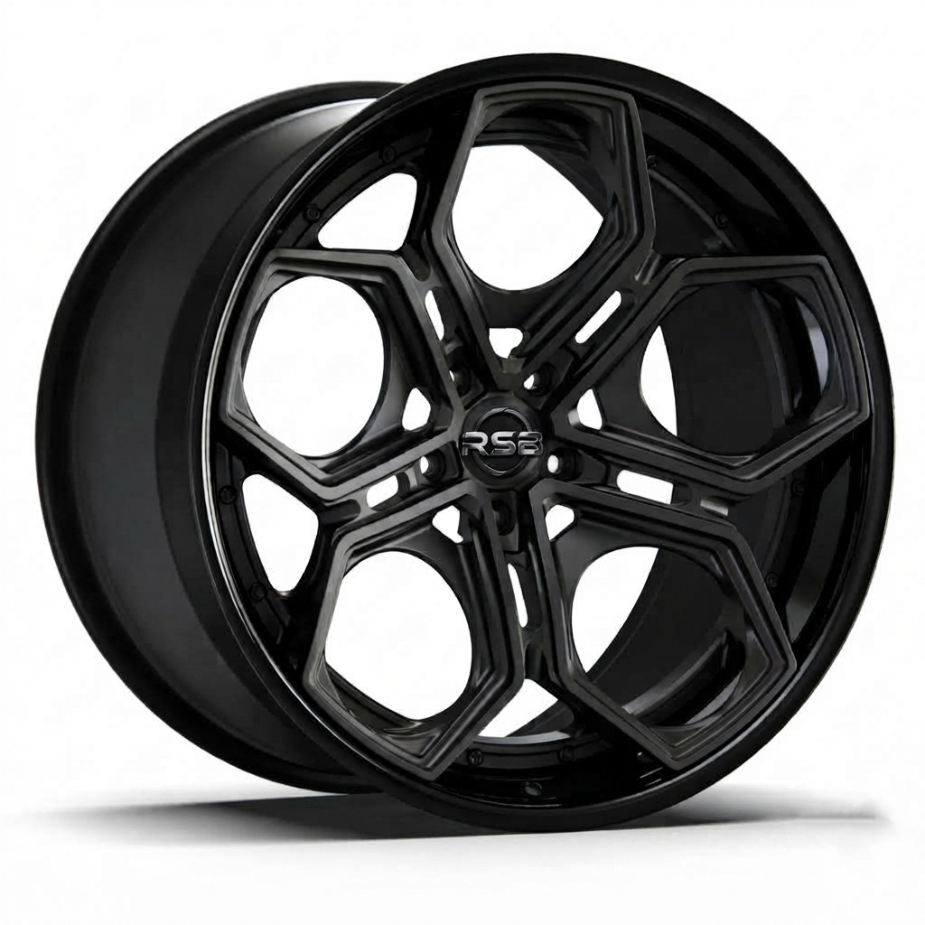 RS-DS15 CUSTOM FORGED FIVE SPOKES TWO PIECE WHEEL