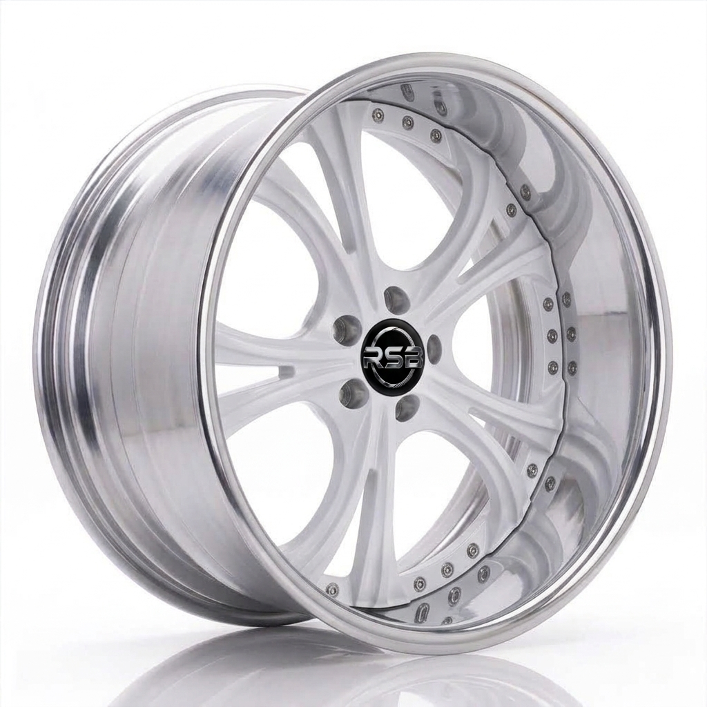 RS-DS07 CUSTOM FORGED FIVE SPOKES TWO PIECE WHEEL