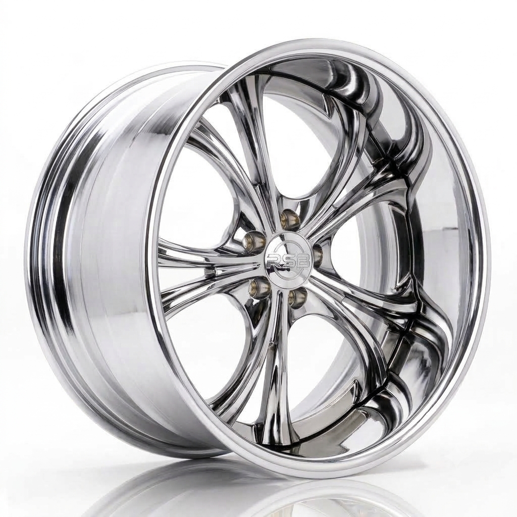 RS-DS07 CUSTOM FORGED FIVE SPOKES TWO PIECE WHEEL